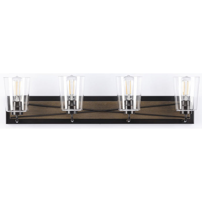 Progress Lighting Briarwood Collection Four-Light Bath And Vanity (P300232-020)