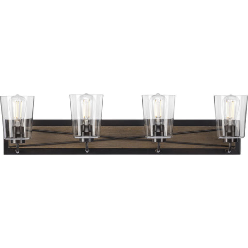 Progress Lighting Briarwood Collection Four-Light Bath And Vanity (P300232-020)