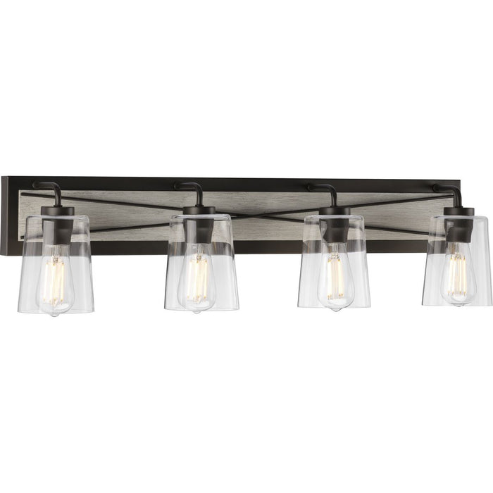 Progress Lighting Briarwood Collection Four-Light Bath And Vanity (P300232-143)