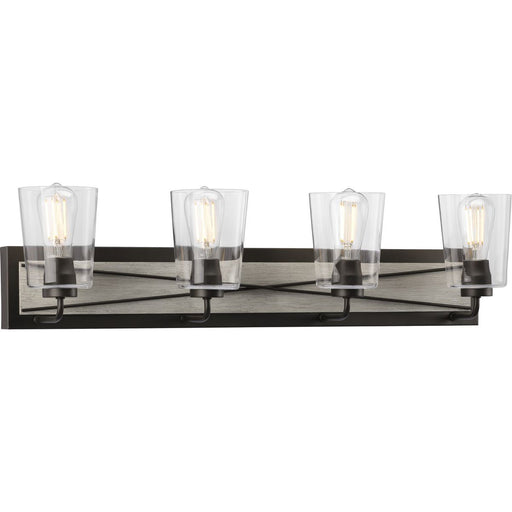 Progress Lighting Briarwood Collection Four-Light Bath And Vanity (P300232-143)