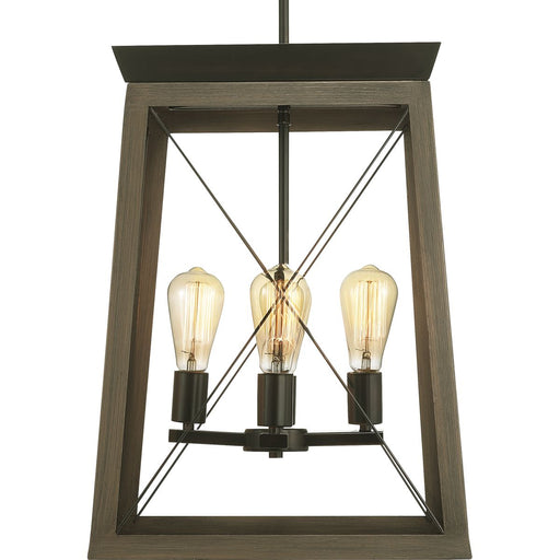 Progress Lighting Briarwood Collection Four-Light Foyer (P500178-020)
