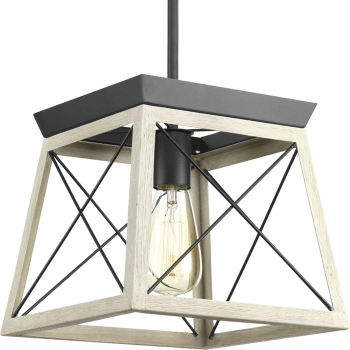 Progress Lighting Briarwood Collection One-Light Mini-Pendant (P500041-143)