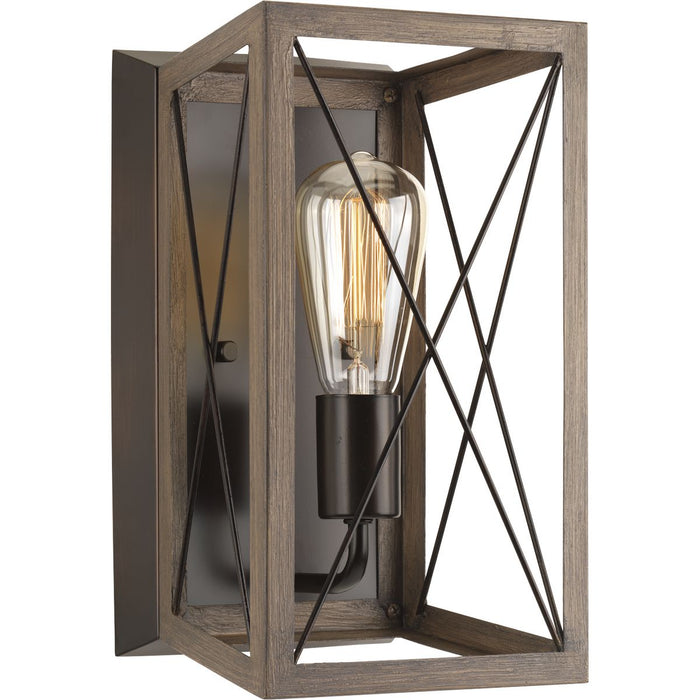 Progress Lighting Briarwood Collection One-Light Wall Sconce (P710012-020)