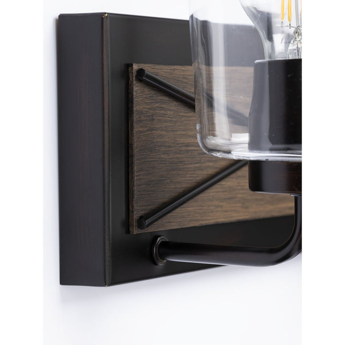 Progress Lighting Briarwood Collection Three-Light Bath And Vanity (P300231-020)