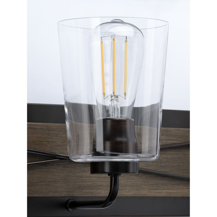 Progress Lighting Briarwood Collection Three-Light Bath And Vanity (P300231-020)