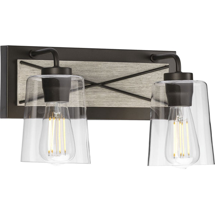 Progress Lighting Briarwood Collection Two-Light Bath And Vanity (P300230-143)