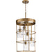 Progress Lighting Burgess Collection 60W Five-Light Foyer Aged Bronze (P500402-196)