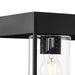 Progress Lighting Burgess Collection 60W Four-Light Linear Chandelier Matte Black (P400312-31M)