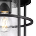 Progress Lighting Burgess Collection 60W One-Light Flush Mount Fixture Matte Black (P350236-31M)