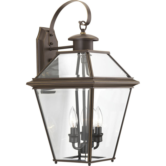 Progress Lighting Burlington Collection Three-Light Large Wall Lantern (P6617-20)