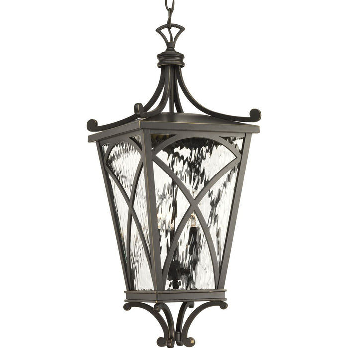 Progress Lighting Cadence Collection Three-Light Hanging Lantern (P6542-108)