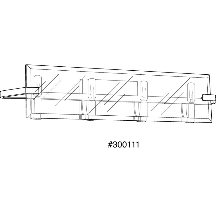 Progress Lighting Cahill Collection Four-Light Bath And Vanity (P300111-109)