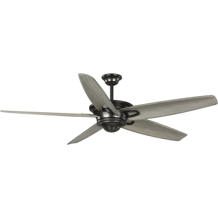 Progress Lighting Caleb Collection 68 Inch 5-Blade Ceiling Fan (P2560-20AW)