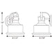 Progress Lighting Callahan Collection One-Light LED Small Wall Lantern 3000K (P560052-020-30)