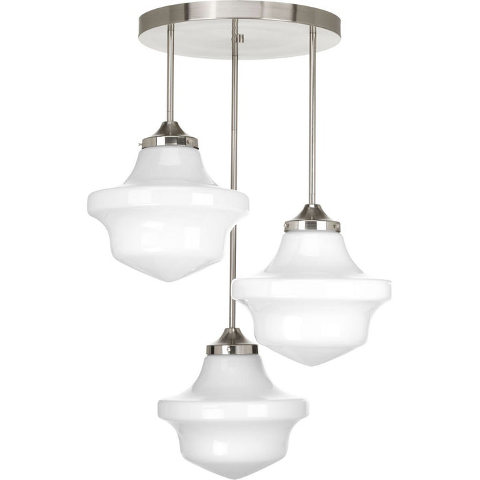 Progress Lighting Canopy Kit 15-1/2 Inch Round For Up To 3 Pendants (P8403-09)