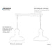 Progress Lighting Canopy Kit 23-1/4 Inch Length For Up To 3 Pendants (P8404-09)