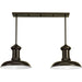 Progress Lighting Canopy Kit 23-1/4 Inch Length For Up To 3 Pendants (P8404-20)