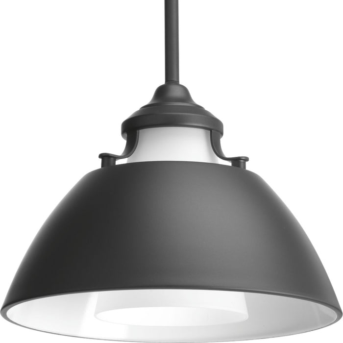 Progress Lighting Carbon Collection One-Light Pendant (P500013-143)