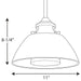 Progress Lighting Carbon Collection One-Light Pendant (P500013-143)
