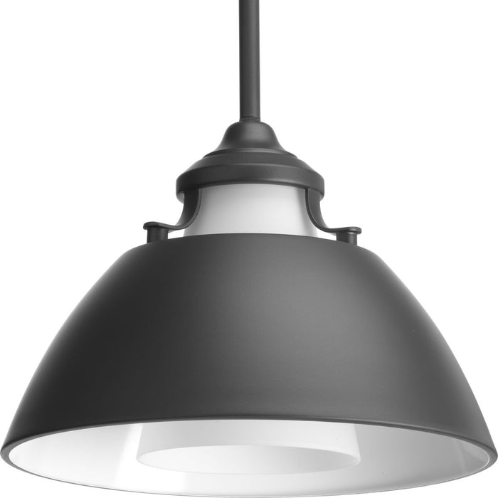 Progress Lighting Carbon Collection One-Light Pendant (P500013-143)