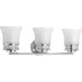 Progress Lighting Cascadia Collection Three-Light Bath And Vanity (P2148-15)