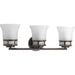 Progress Lighting Cascadia Collection Three-Light Bath And Vanity (P2148-20)