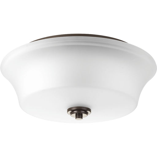 Progress Lighting Cascadia Collection Two-Light 14 Inch Flush Mount (P3633-20)