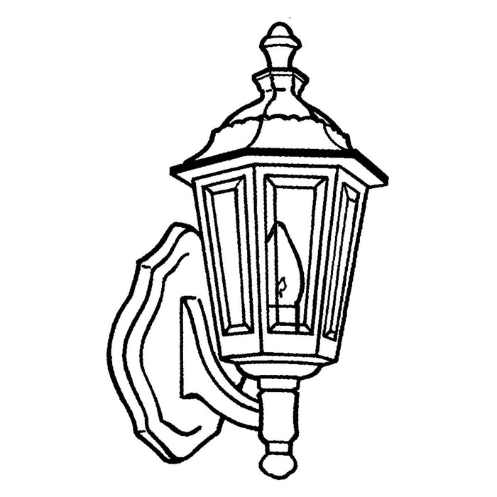 Progress Lighting Cast Lantern One-Light Wall Lantern (P5826-31)
