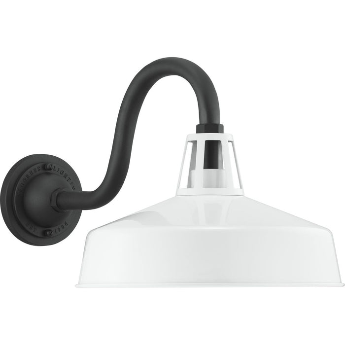 Progress Lighting Cedar Springs Collection White One-Light Extra Large Wall Lantern (P560091-030)