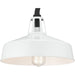 Progress Lighting Cedar Springs Collection White One-Light Extra Large Wall Lantern (P560091-030)