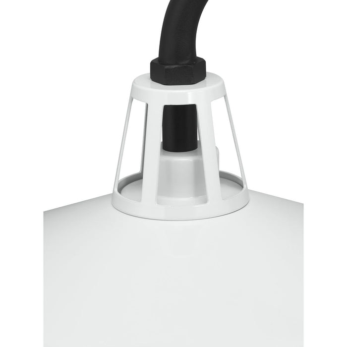 Progress Lighting Cedar Springs Collection White One-Light Extra Large Wall Lantern (P560091-030)