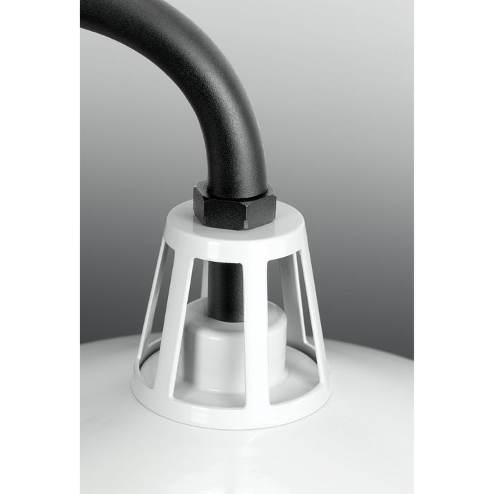 Progress Lighting Cedar Springs Collection White One-Light Extra Large Wall Lantern (P560091-030)