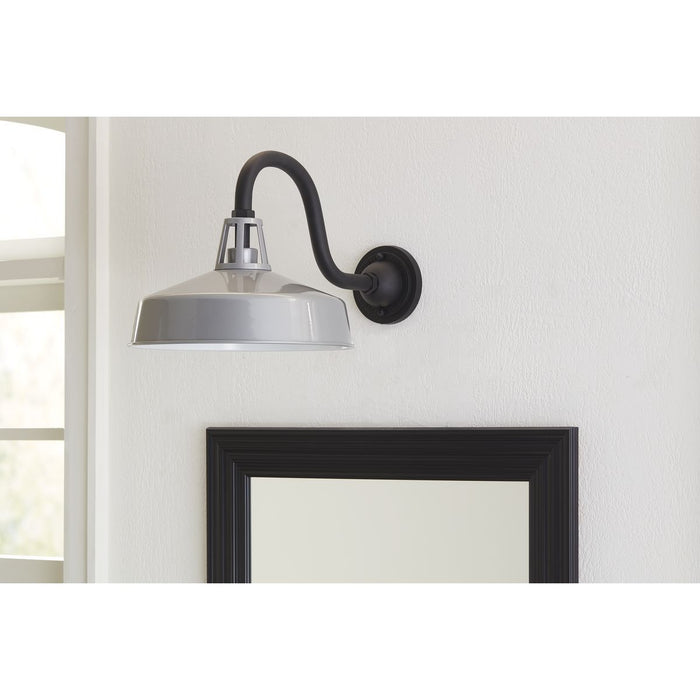 Progress Lighting Cedar Springs Collection White One-Light Extra Large Wall Lantern (P560091-030)