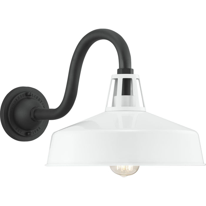 Progress Lighting Cedar Springs Collection White One-Light Extra Large Wall Lantern (P560091-030)