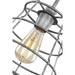 Progress Lighting Chambers Collection Galvanized One-Light Mini-Pendant (P500281-141)