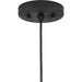 Progress Lighting Chandra Collection 60W One-Light Mini-Pendant Matte Black (P500419-31M)