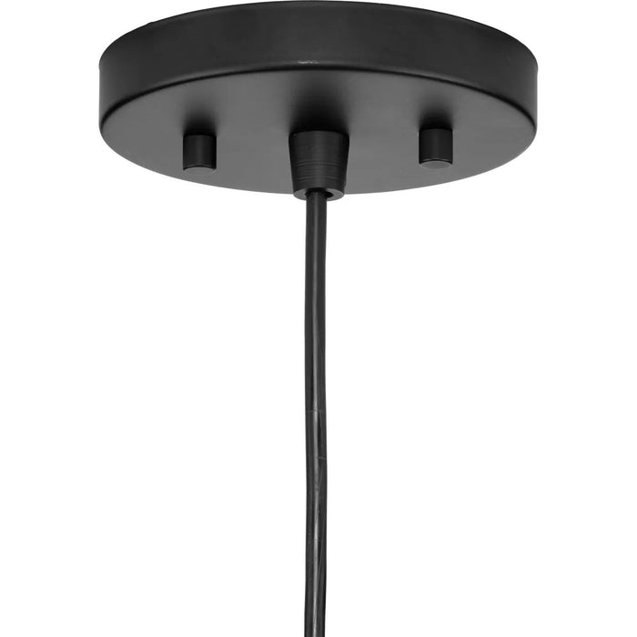 Progress Lighting Chandra Collection 60W One-Light Pendant Matte Black (P500420-31M)