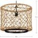 Progress Lighting Chandra Collection 60W One-Light Pendant Matte Black (P500420-31M)