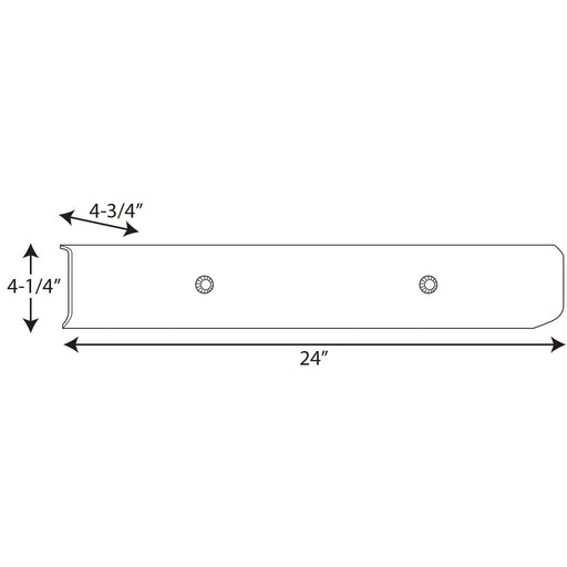 Progress Lighting Channel Glass Collection Four-Light Bath And Vanity (P3110-30)