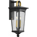 Progress Lighting Chatsworth Collection Black Two-Light Medium Wall Lantern (P560183-031)