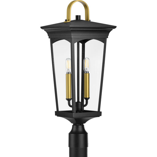 Progress Lighting Chatsworth Collection Black Two-Light Post Lantern (P540067-031)