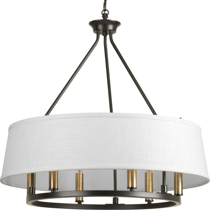 Progress Lighting Cherish Collection Six-Light Chandelier (P4618-20)