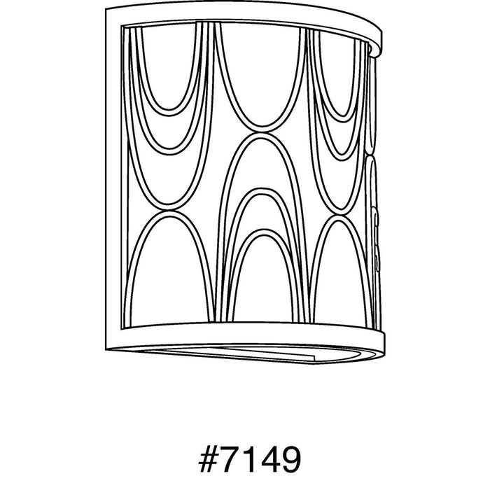 Progress Lighting Cirrine Collection One-Light Wall Sconce (P7149-20)