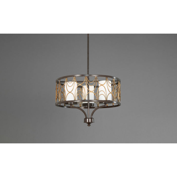 Progress Lighting Cirrine Collection Three-Light Chandelier (P4699-20)