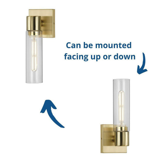 Progress Lighting Clarion Collection 1 Light 60W Medium Base Bath And Vanity Fixture (P300299-012)
