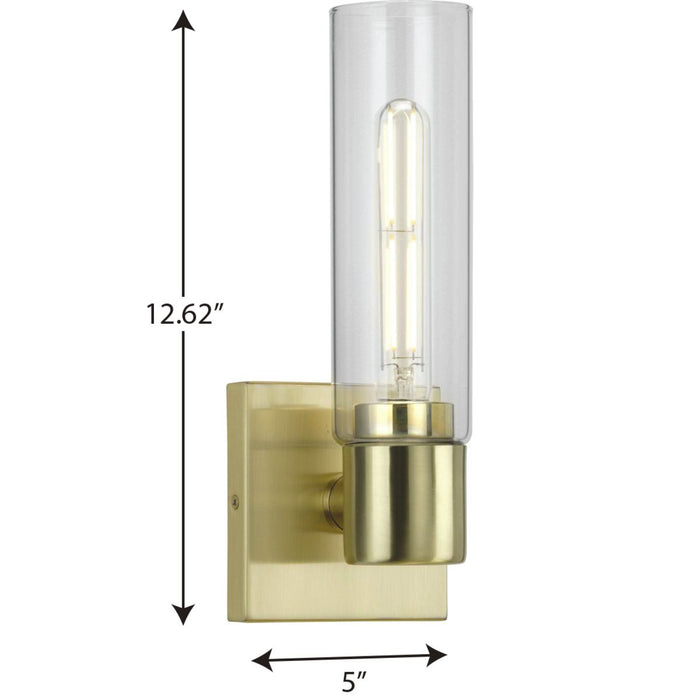 Progress Lighting Clarion Collection 1 Light 60W Medium Base Bath And Vanity Fixture (P300299-012)