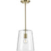 Progress Lighting Clarion Collection Satin Brass One-Light Small Pendant (P500241-012)