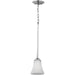 Progress Lighting Classic Collection Polished Chrome One-Light Mini-Pendant (P500288-015)