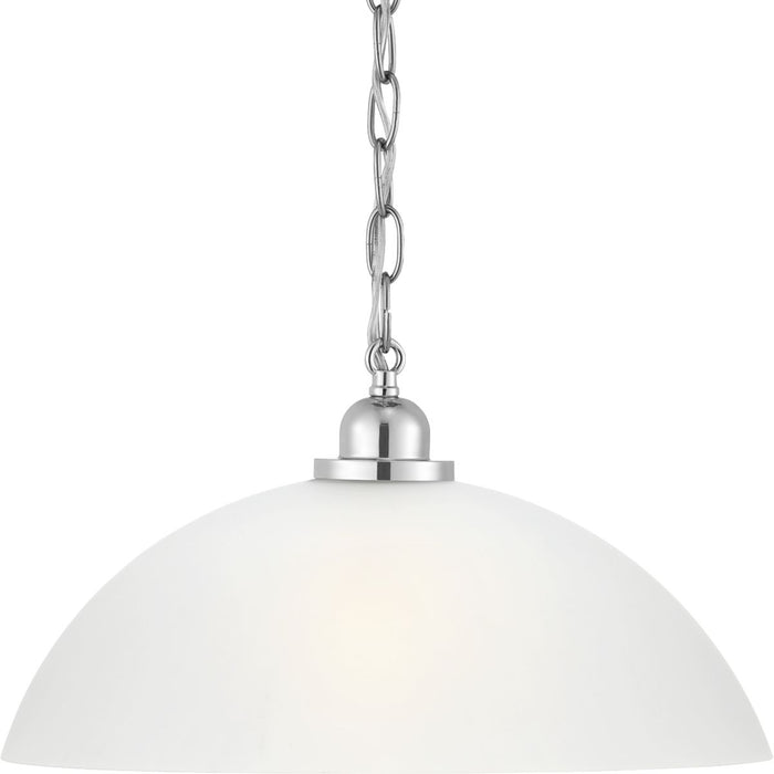 Progress Lighting Classic Dome Pendant Collection One-Light Pendant (P500149-015)