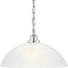 Progress Lighting Classic Dome Pendant Collection One-Light Pendant (P500149-015)